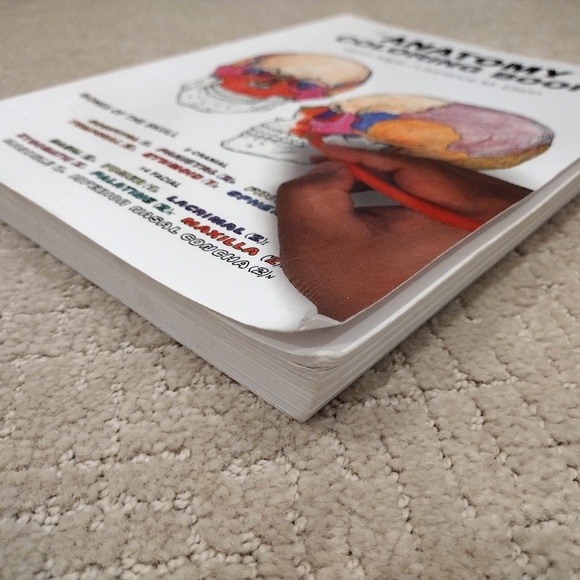 The Anatomy Coloring Book 4th Edition by Kapit & Lawrence (2014 Paperback) - Picture 3 of 4